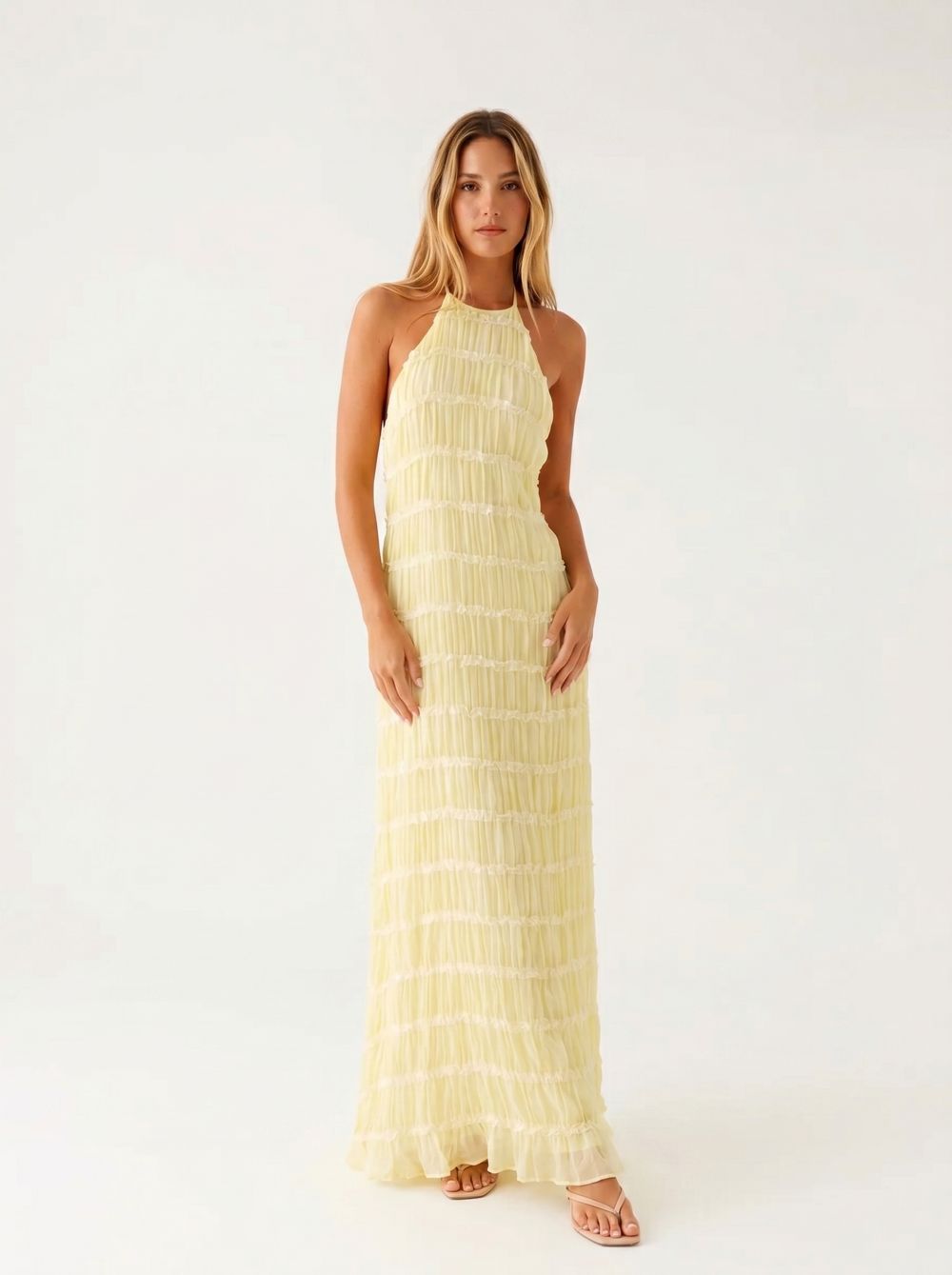 Ángela — Vestido Largo de Verano
