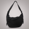 Aria, bolso de hombro negro de nylon