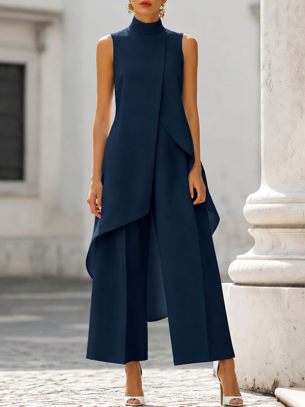 Catalina — Mono Largo de Caída Elegante