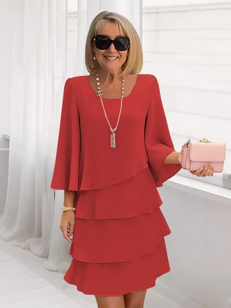 Catherine — Vestido con Volantes