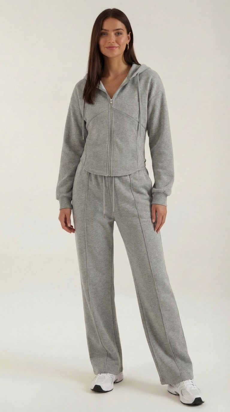 Conjunto de Sudadera Yolanda con Pantalones Amplios