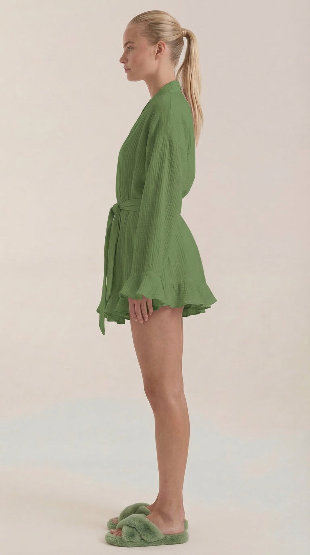 Conjunto de vestido mini cruzado Rebekah